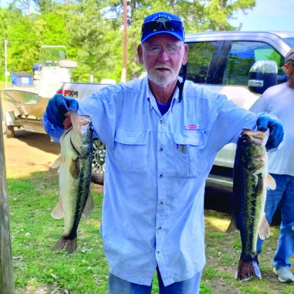 James Edwards win Many Bass Club’s April tournament