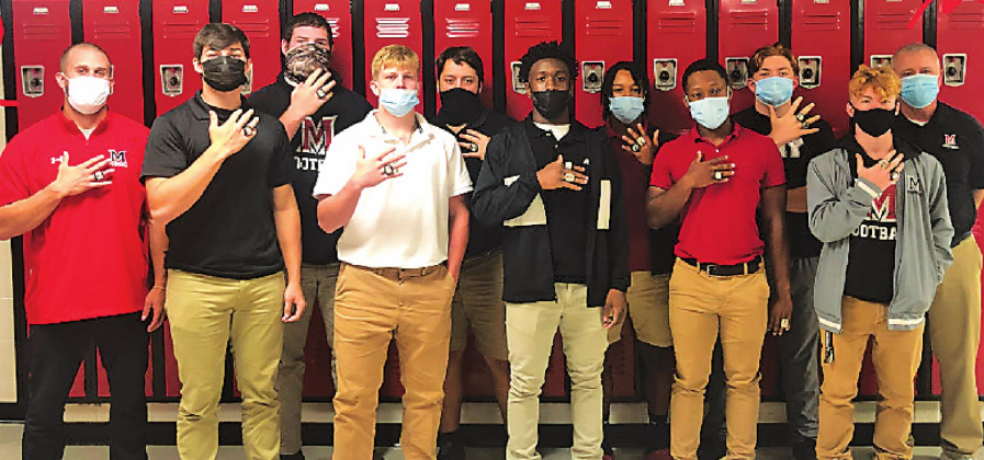Many Tigers powerlifters receive state championship rings