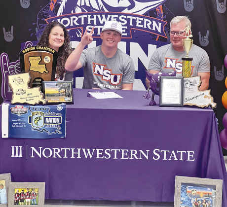 Pickett joins NSU Fishing Team
