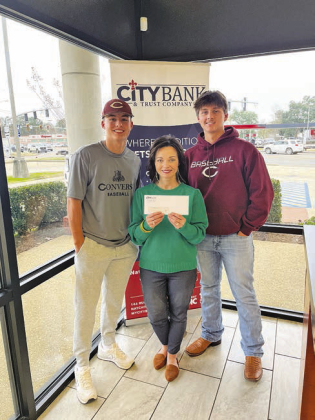 City Bank sponsors Converse Wildcats Baseball team