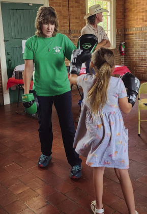 World champion female boxer holds book signing, demonstration