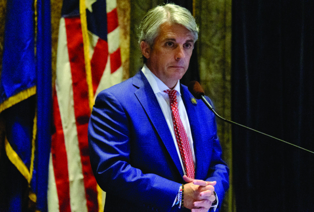 State Senate President Cameron Henry said proposals for federal Medicaid cuts could cost Louisiana $4 billion (Photo credit: Cross Harris/LSU Manship School News Service)