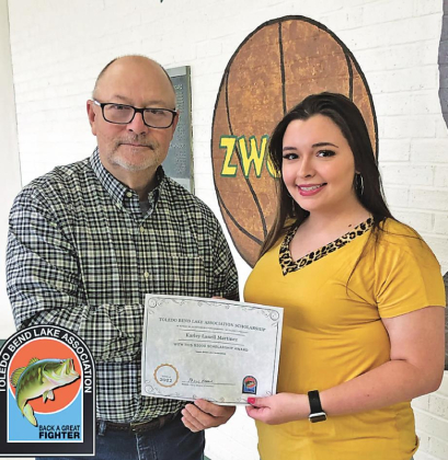 Toledo Bend Lake Association 2022 Scholarships awarded to Lake Area 