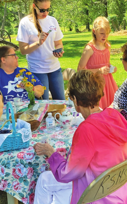 Friends of Ft. Jesup, CAR hold tea party