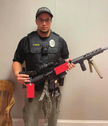 Many PD solves theft; receives ballistic vests