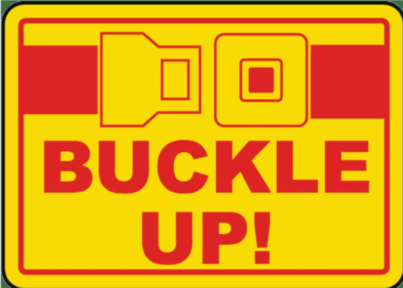 Many Police Dept. encourages you to buckle up and save a life