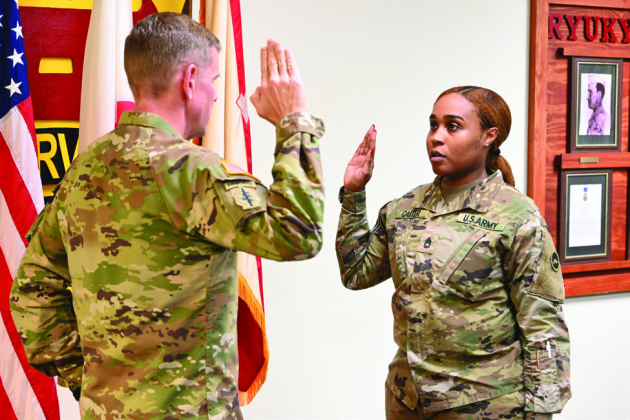Carter to continue career in U.S. Army