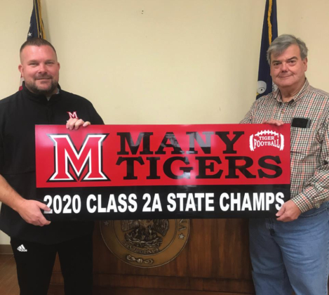 Tigers honored with new signage