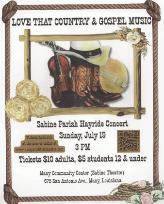 Hemphill Little Theater to present Sabine Hayride concert
