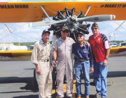 World War II vets take to the sky