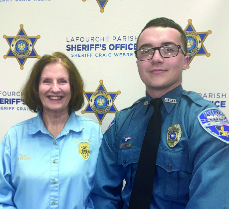 Many PD Officer Caden Clark attains POST certification