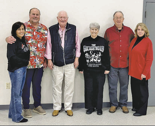 The Arc of Sabine, aka (SARC) recently held their annual Christmas Luncheon at Siloam Baptist Church located on Toledo Bend. There was Over 150 people in attendance that included entertainment such as singing and birthday celebrations. Pictured is Kelly G