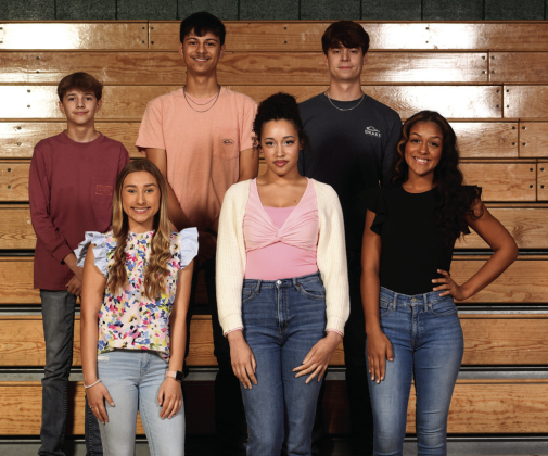 2025 Senior Beaus vying for Homecoming King are Jaydan D., Trenton S., and Nicholas L. 2025 Senior Maids vying for Homecoming Queen are Makinnly B., Paris W., and Ava-Raye T.