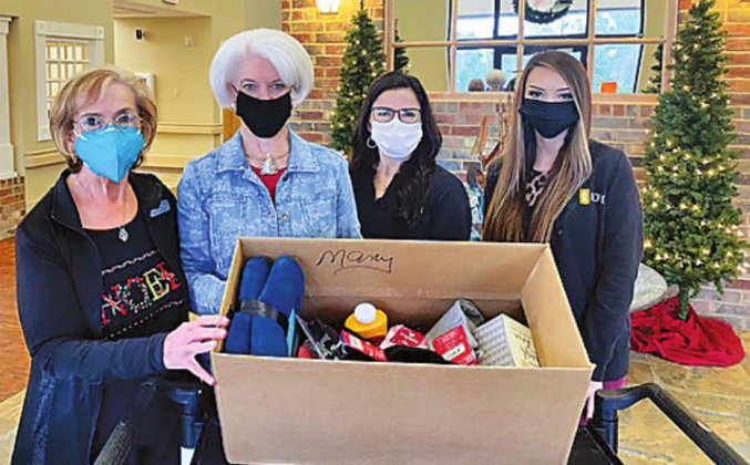 BOM sponsors local nursing home, Many Tiger baseball