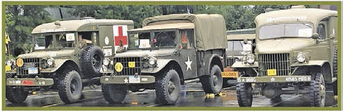 Historic military vehicle convoy arrives Oct. 24