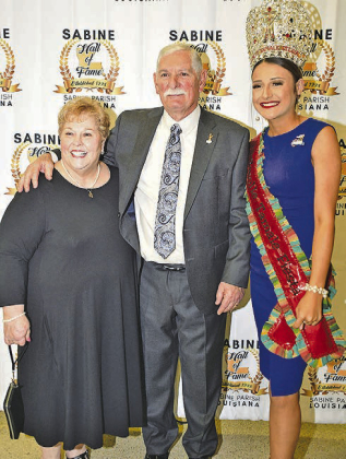 Loupe inducted into prestigious Sabine Hall of Fame