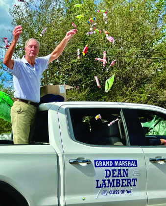 Lambert leads Robeline parade as Grand Marshal