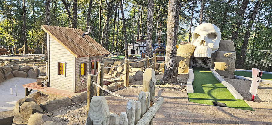 Adventure meets mini golf at Dark Woods in Natchitoches