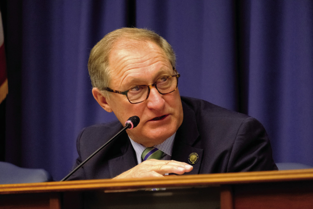 Sen. Glenn Womack helped put together the Senate’s version of the state budget. (Photo credit: Cross Harris/ LSU Manship School News Service)