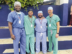 Stan Osusu Danso, Jawun Jiles, Aaron Navarre and Stephen Harms.