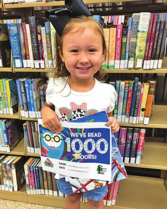 Youngsters make progress in listening to 1,000 books before kindergarten