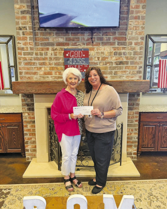 BOM Bank was proud to make a donation to the Sabine Parish School Board in recognition of the 2026 Principal, Teacher, and Bus Driver of the Year recipients! As part of this special recognition, BOM Bank provided an iPad for the recipients to celebrate their dedication and impact on students and schools throughout Sabine Parish. Pictured left to right: BOM’s Linda Guay and Marina Blaine.