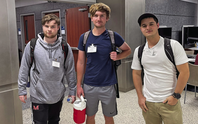 Many CIS student competes at recent USITCC regional conference