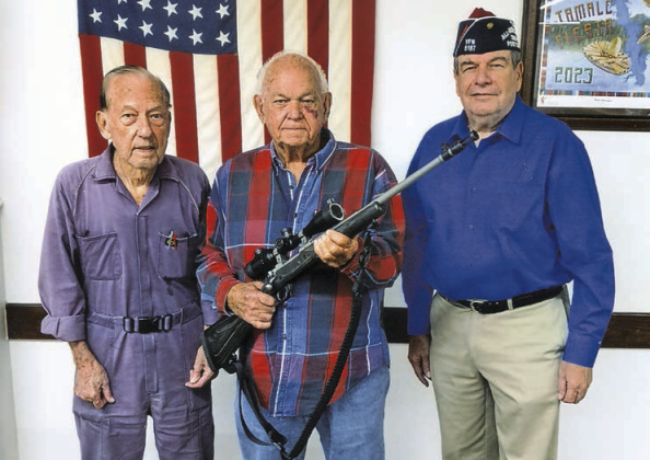Willie wins VFW gun raffle