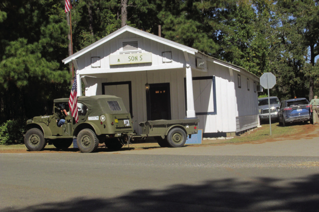 Historic military convoy thrills locals on way through area