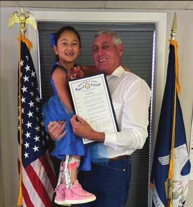 Rep. Schamerhorn recognizes AMC Day; welcomes special visitor