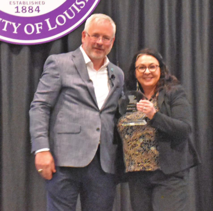 Gregory, Riall honored by UL system