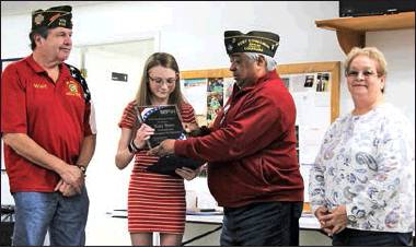 Zwolle-Ebarb VFW Post 5187 presents program awards