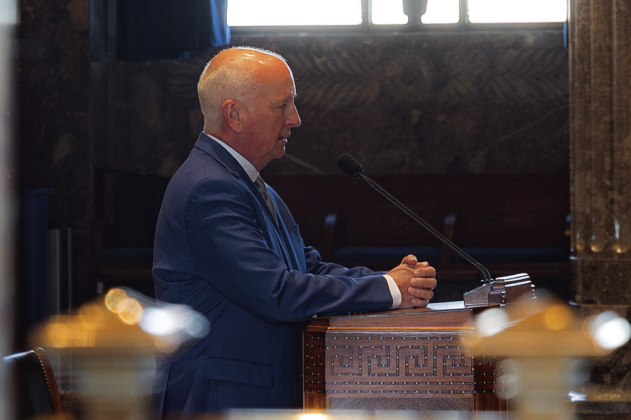 Sen. Jay Morris, R-West Monroe, said he opposes the state “bailing out” the federal government SNAP benefits.