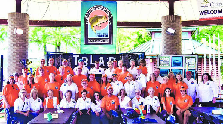 The 2025 TBLA Bass Unlimited Banquet and Auction team of volunteers.