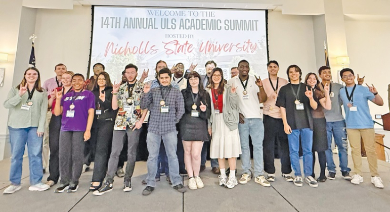 NSU students and faculty mentors participate in  the 14th annual UL System Academic Summit