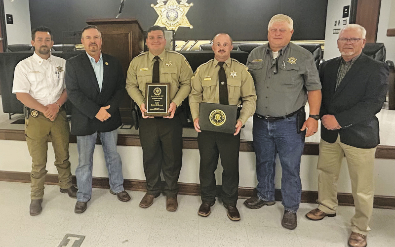 Deputies Vaughn, McKenney graduate from academy