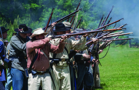 Battle of Pleasant Hill re-enactment offers thrills to commemorate 160th anniversary of engagement