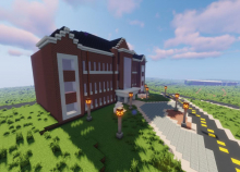 Local NSU student recreating campus in popular video game