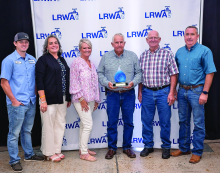 Sabine Waterworks Dist. 1 receives high honors at recent ceremony