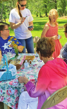 Friends of Ft. Jesup, CAR hold tea party
