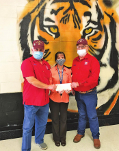 Shriners receive donations from local schools