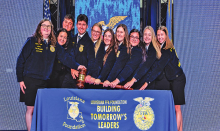 Louisiana FFA elects officer team, awards members at state convention