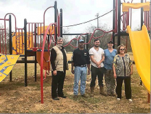 Town of Many receives $20,000 grant for playground equipment