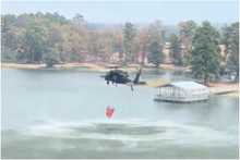 La. Guard aviators, engineers execute rapid response to Pirates Cove wildfires