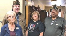 Zwolle-Ebarb VFW donates to local nursing homes