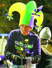 Town of Many holds Mardi Gras parade