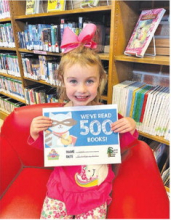 Local youngsters reach reading goals