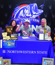 Pickett signs to NSU Fishing Team