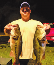 Woods takes first place in Many Bass Club’s July tournament