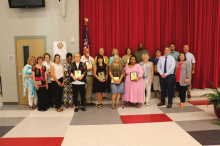 Sabine Parish School Board honors 2020-2021 retirees